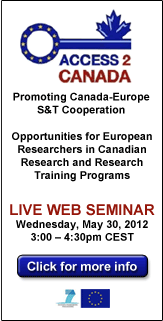 Promoting Canada-Europe S&T